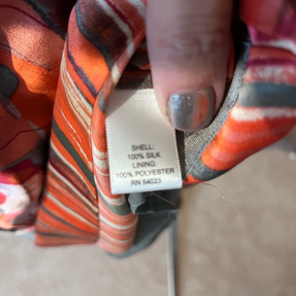 Banana Republic silk watercolour floral dress - Picture 6 of 6